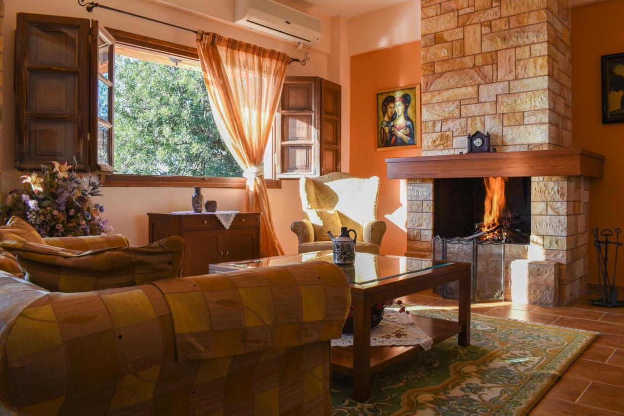 Amber Seaview Villa By The Olive Groves Kalamata Luaran gambar