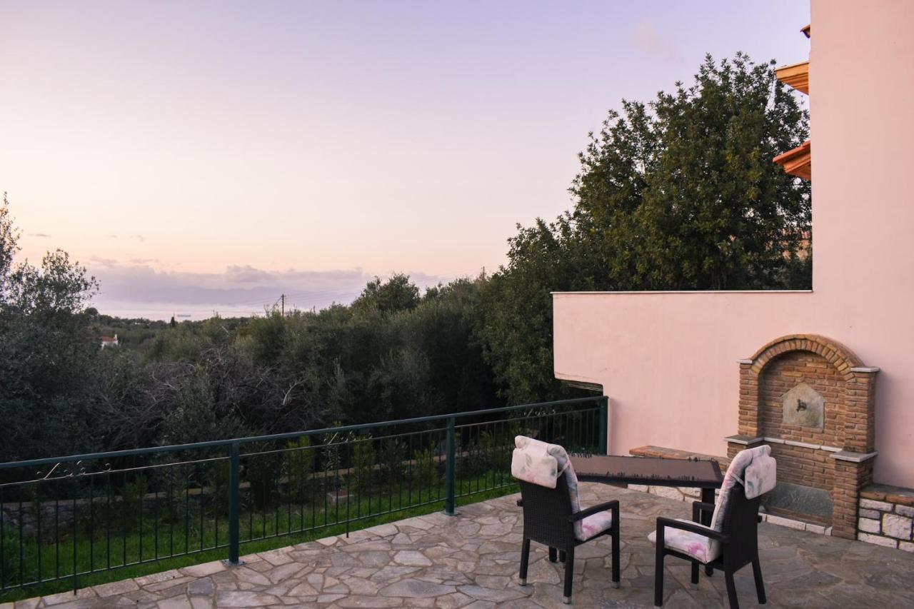 Amber Seaview Villa By The Olive Groves Kalamata Luaran gambar