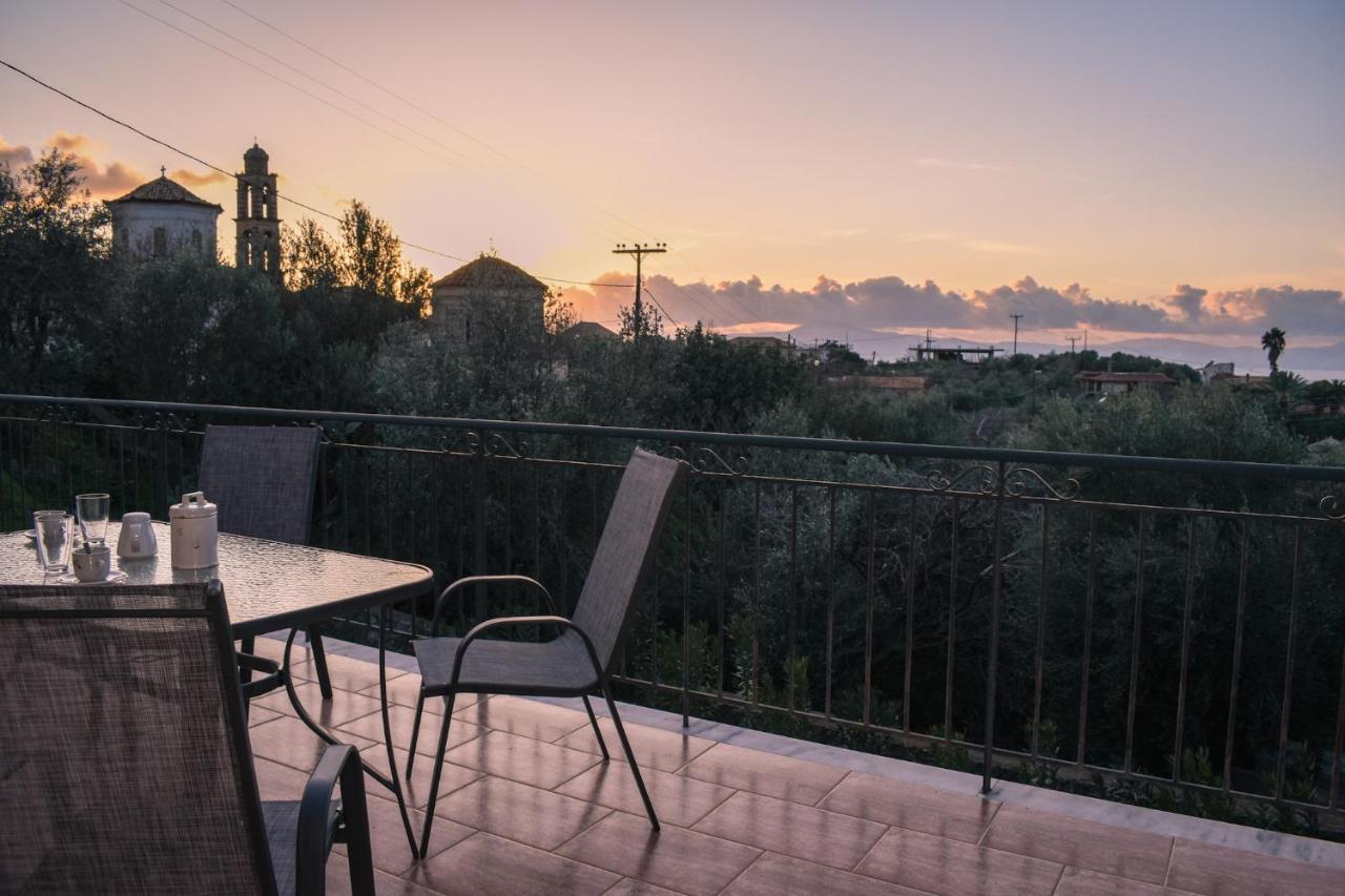 Amber Seaview Villa By The Olive Groves Kalamata Luaran gambar